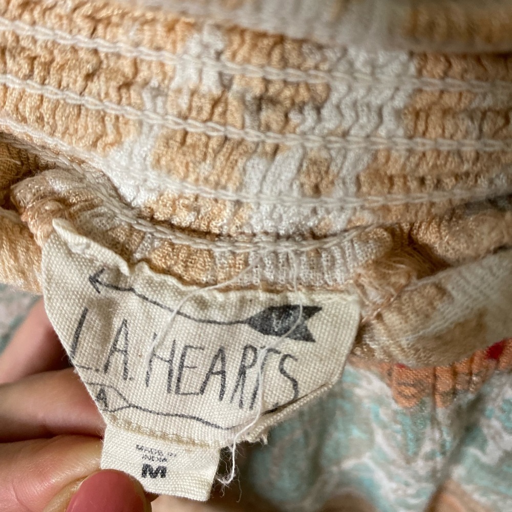 LA Hearts flowy pants size Medium